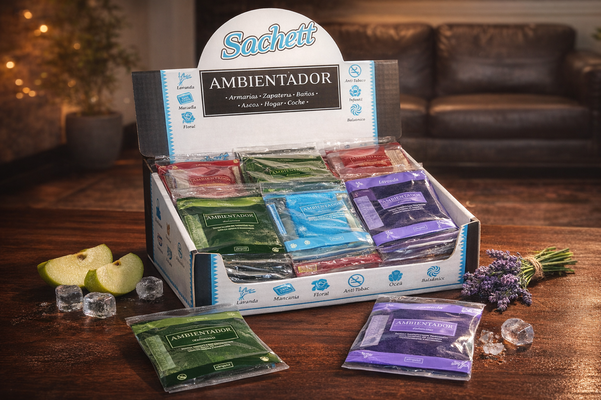 Expositor de sobres ambientadors Airquid