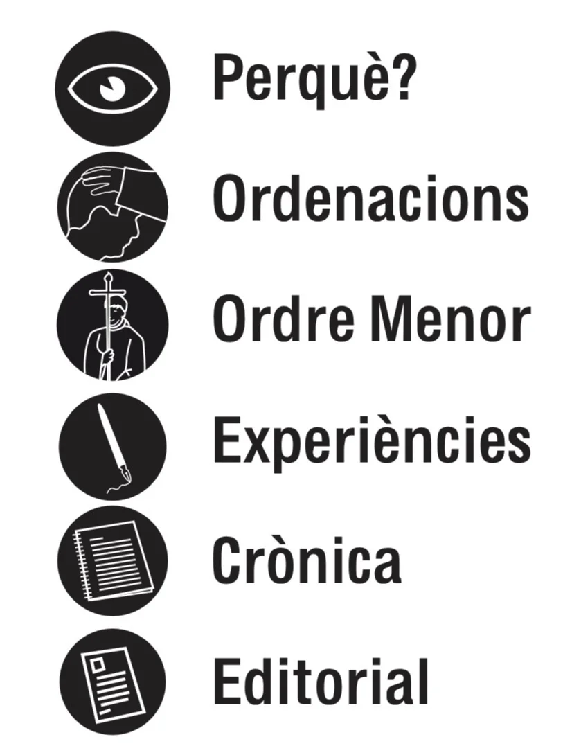Pictogrames creats per a les seccions de Portal Obert